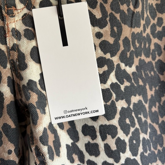 Oat New York Animal Print Mid rise slim fit - Picture 5 of 13